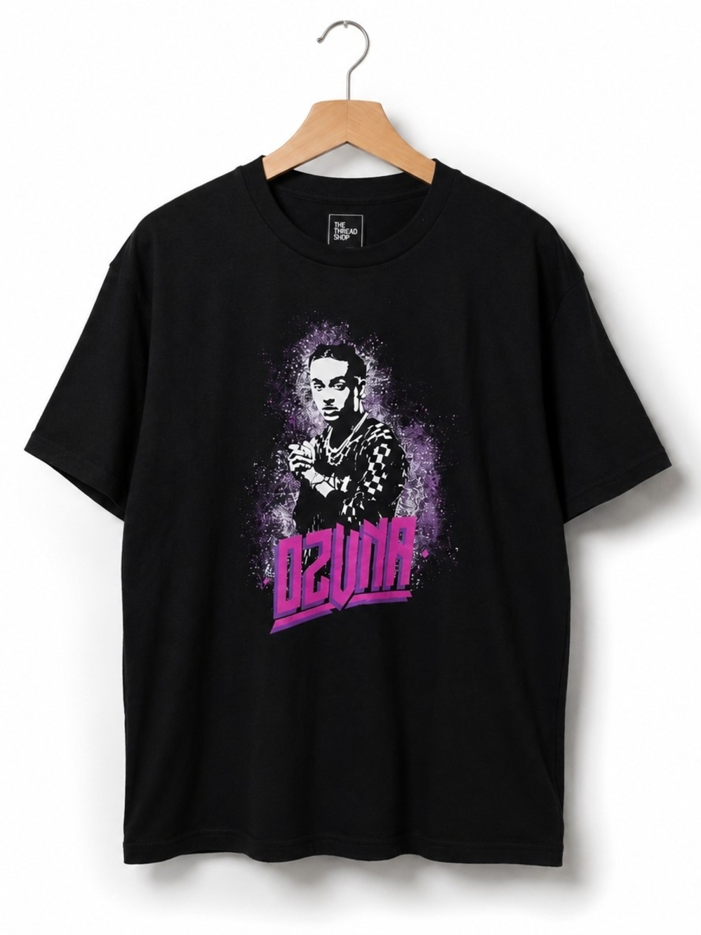 New Ozuna Aura Tour Graphic T-Shirt Black | The Thread Shop | Short Sleeve |